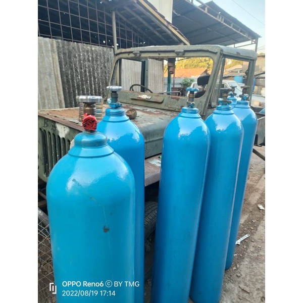 Tabung CO2 BEKAS ukuran 6m³ untuk CO2 Las mig/CO2 minuman/CO2 makanan