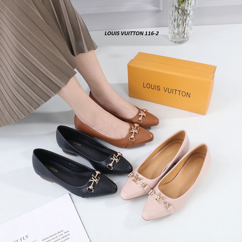 SEPATU KERJA WANITA LOW HEELS SHOES 116-2