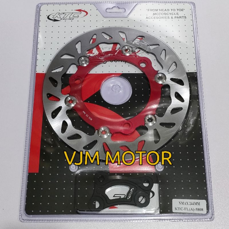 disc brake KTC Nmax piringan cakram depan Nmax bulat 244mm KTC Racing