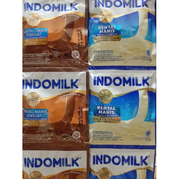 

INDOMILK DAN ENAAK KENTAL MANIS SACHET 37g