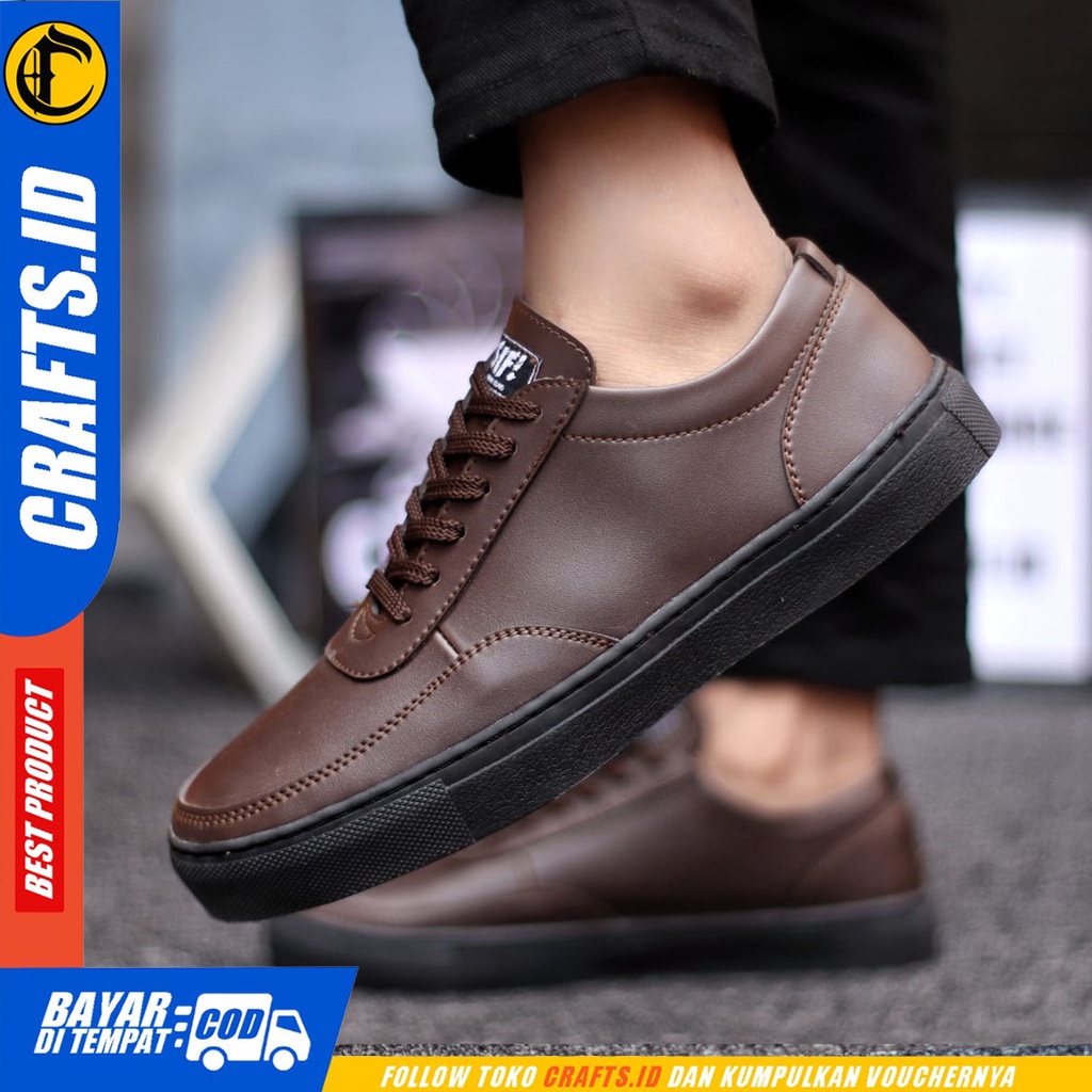 Crafts Rudes- Sepatu Sneakers Casual Santai Original Kerja Pria