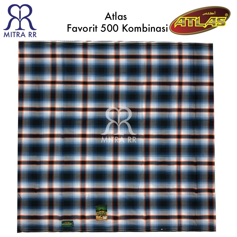 Sarung Atlas Favorit 500 Motif Kombinasi Kotak Sarung Dewasa