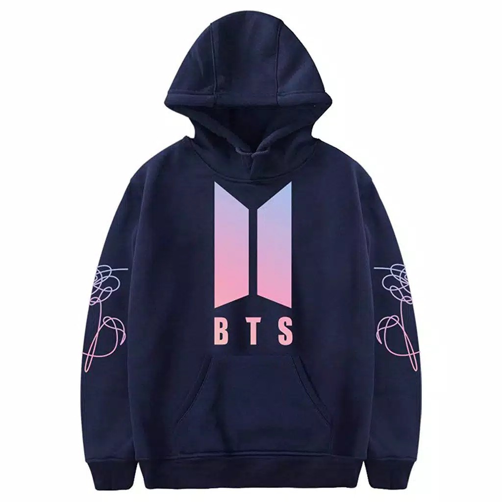 Hoodie BTS BT21 JIN JUNGKOOK JHOPE V SUGA JIMIN Bahan Tebal