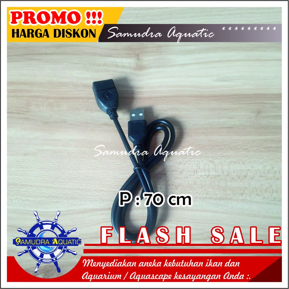 Lampu USB, Lampu Aquarium Aquascape Cupang Ikan Aduan, Lampu USB (Ada Kabel USB dan Adaptor Cas) (GRATIS BUBLE WRAP)