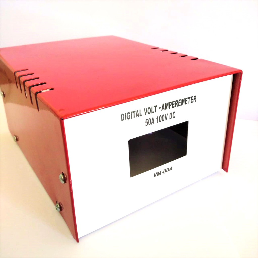 BOX Digital DC Volt + Amperemeter 50A 100V - VM 004