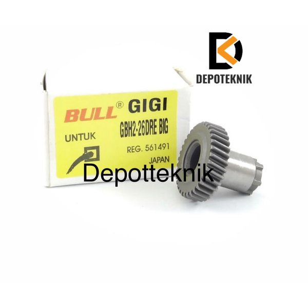 Gear GBH2-26DRE big GBH 226 DRE besar 2-26   2 26 for mesin bor bosch drill gigi ger gir - depotekni