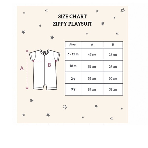 Little Palmerhaus 3years Zippy Playsuit *PROMO*