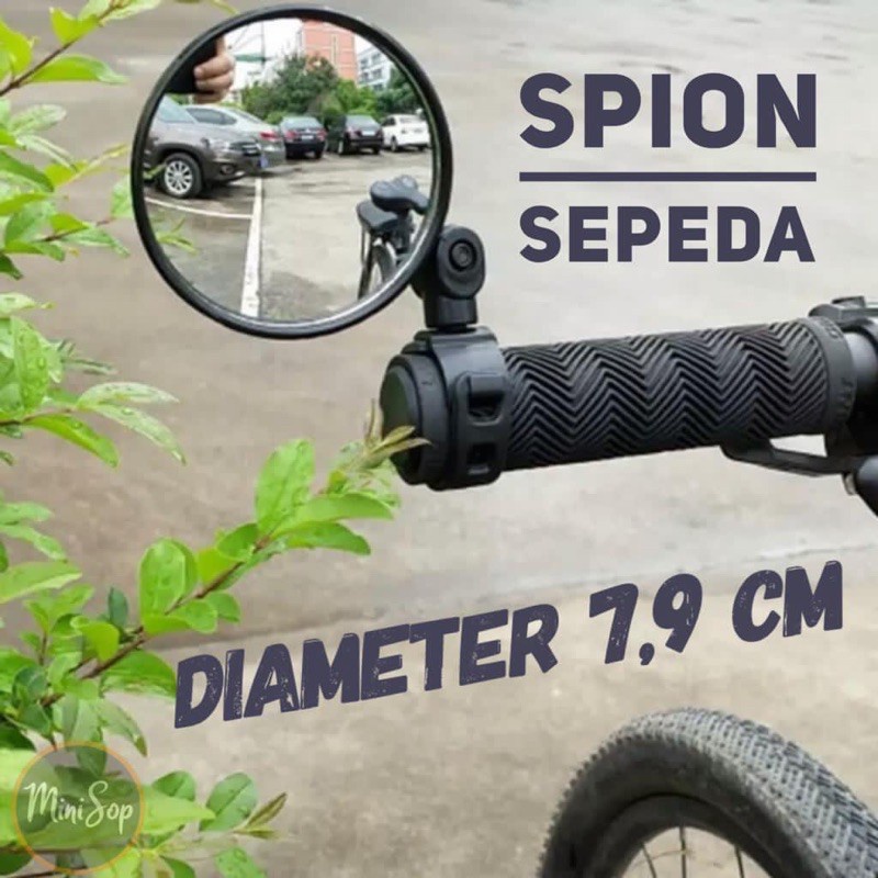 Spion Bulat Sepeda Jalu Bar End Motor Classic Motor