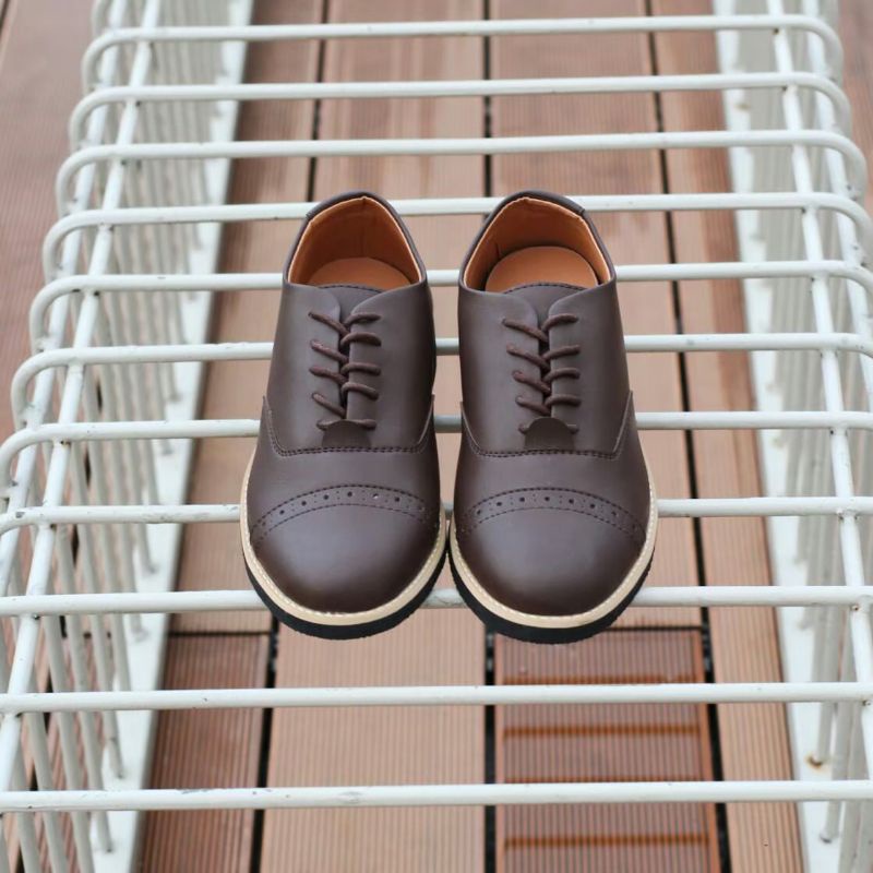 XSHOESBDG.ID SepatuFormal Pantofel pria Resmi Formal Hitam Kuliah Kondangan Kerja PNS Guru