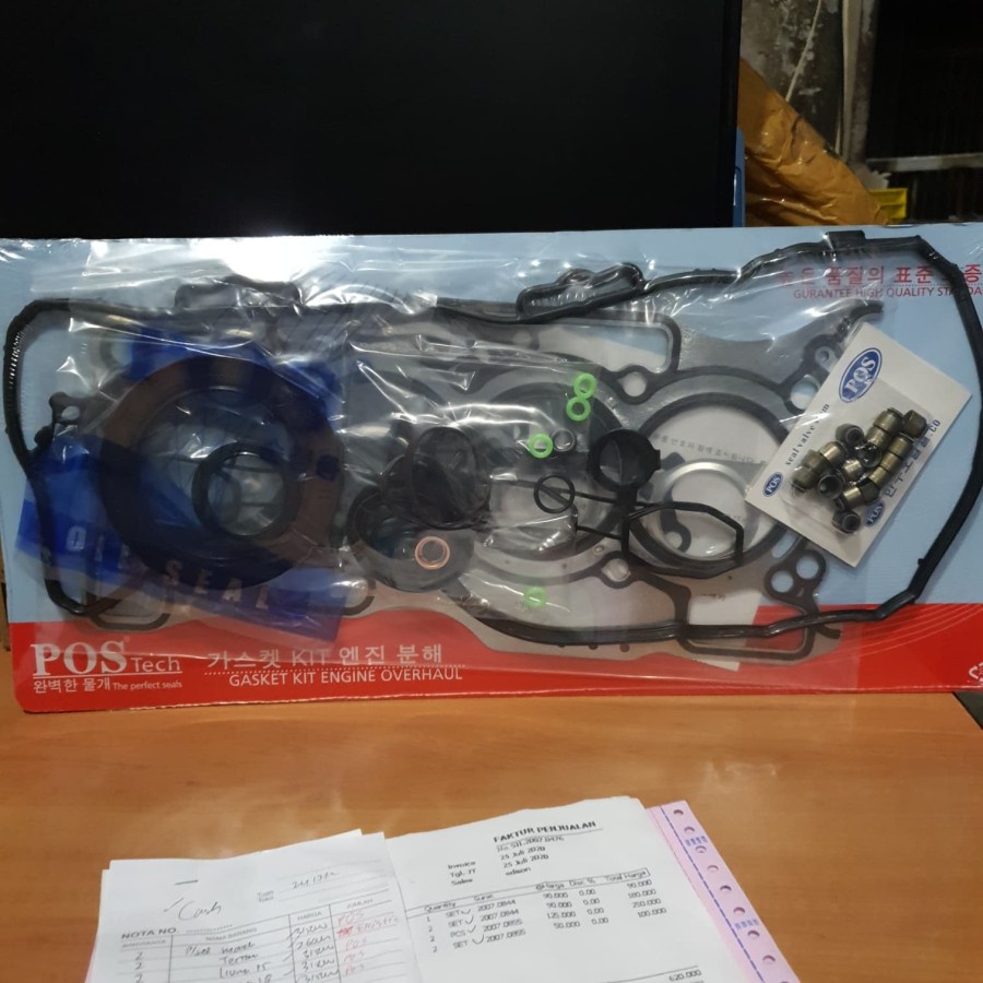 Livina L10 HR15 Packing Paking Gasket engine set Nissan