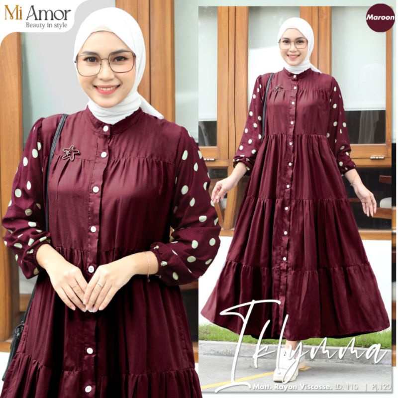 klyrira maxy//ori Mi Amor//gamis katun