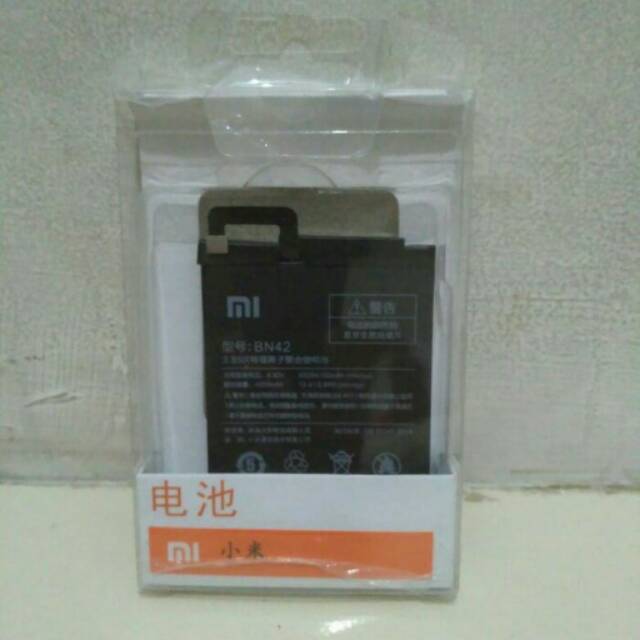 Batre Baterai Batere Xiaomi Redmi 4 BN42 Original Battery Xiaomi BN42