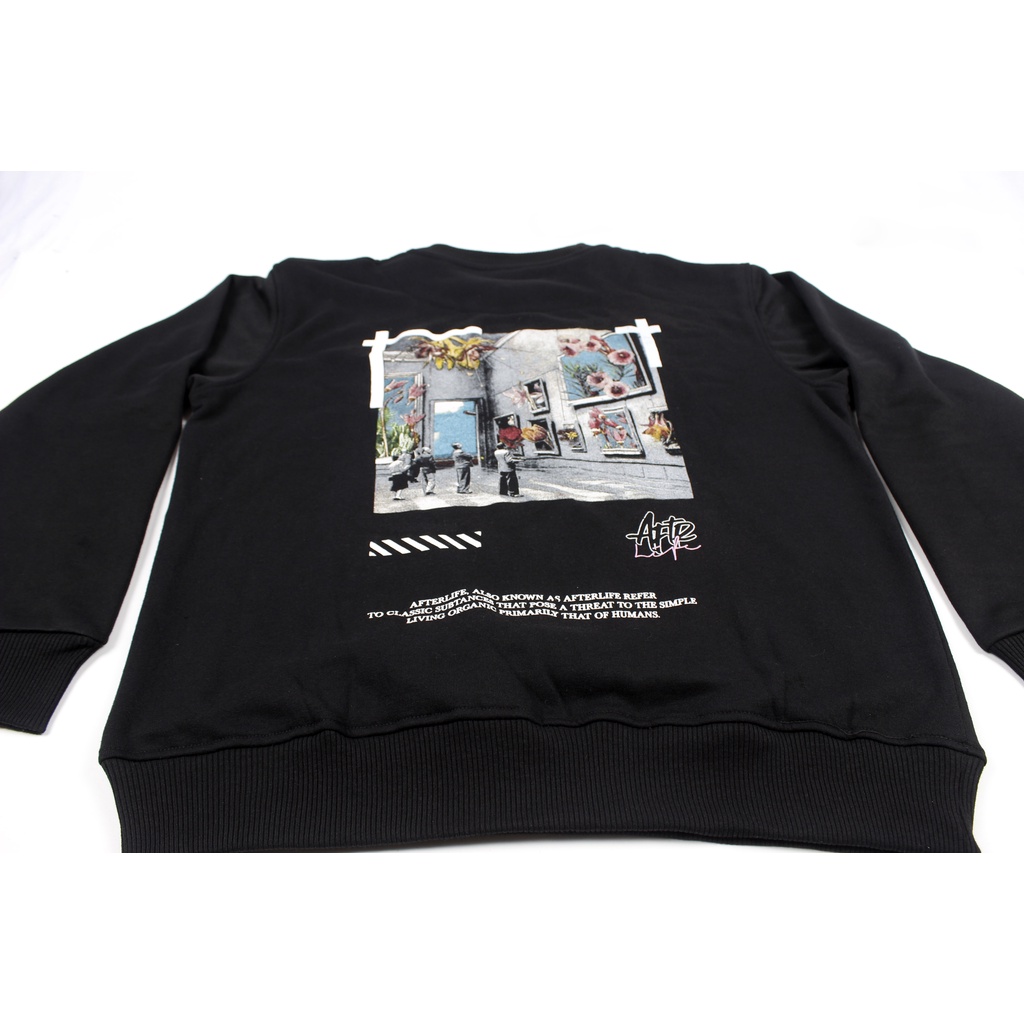 AFTERLIFE - Crewneck Same Story Black | 21032