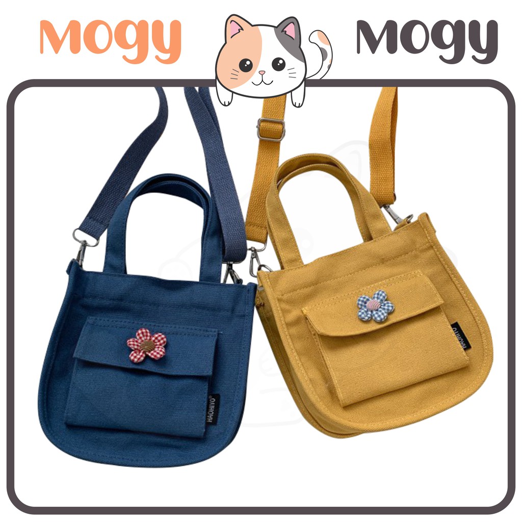 MOGYMOGY MG1410 Tas Selempang Kanvas Tas Wanita Fashion Model Korea