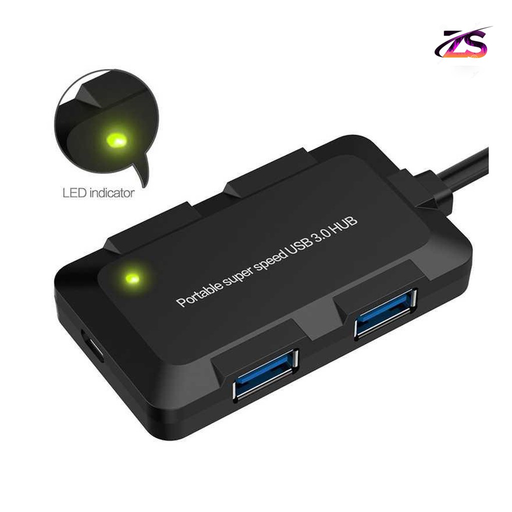 Zhafry Shop - Robotsky USB Hub Type C 3.1 4 Port with USB Power Supply - U9102B