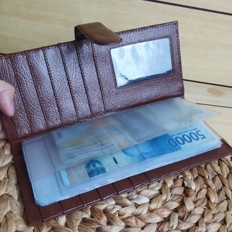 A-ZAHRA 03 DOMPET PANJANG GAWANG / DOMPET KEUANGAN PANJANG / DOMPET KARTU ,UANG PANJANG