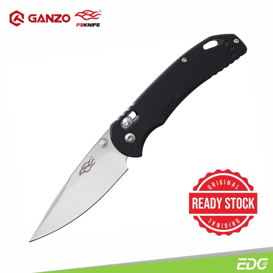 GANZO FIREBIRD F753M1-BK 440C G10 Black Survival Camping Tools