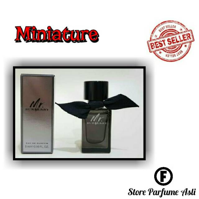 [Miniature] Burberry My Burberry Parfum Pria Edp 5ml Parfum Original