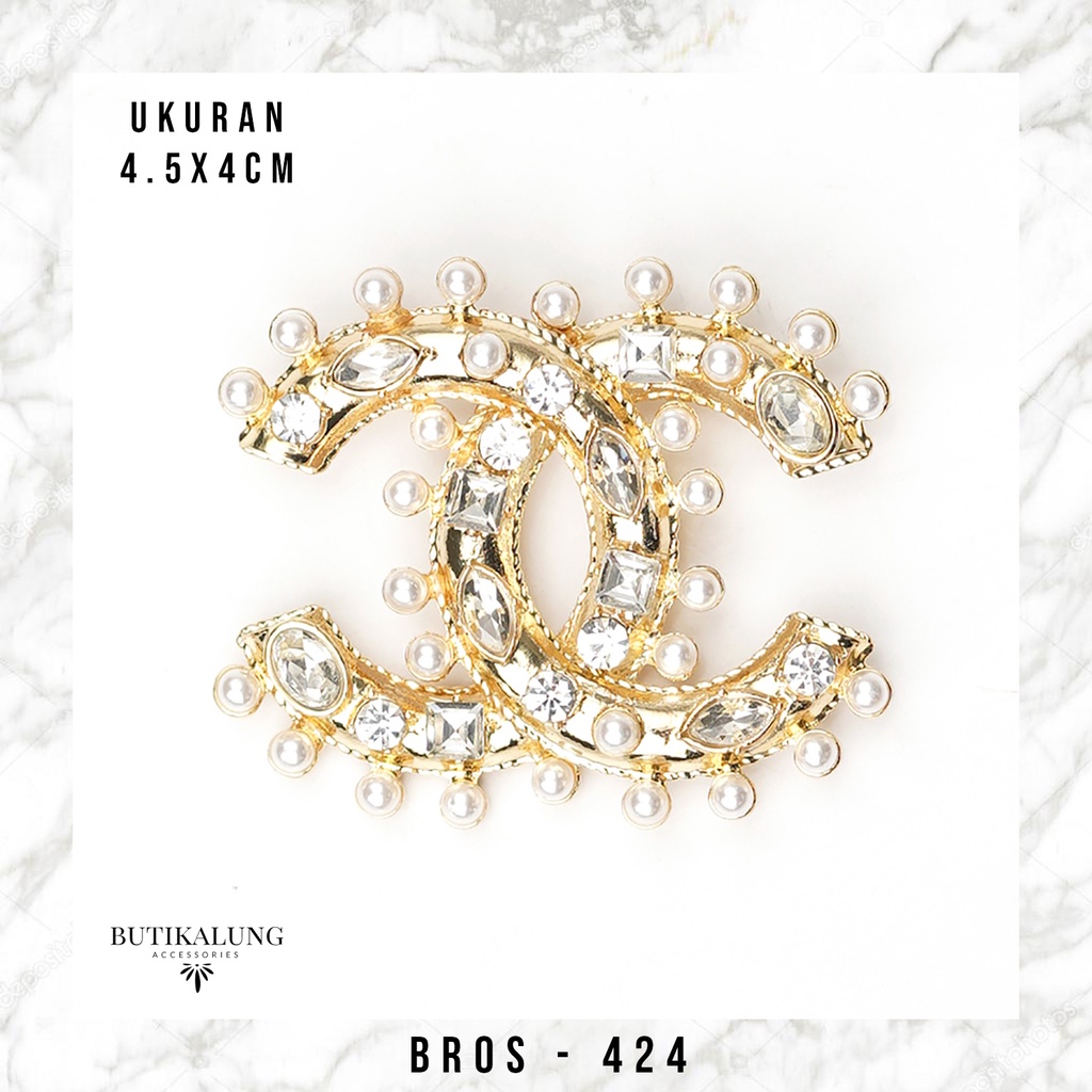 Bros Jilbab Peniti Hijab Aksesoris Muslim 424