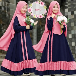 NOURA SYARI KIDS EP BAJU MUSLIM ANAK PEREMPUAN BUSANA NOURA SYARI KIDS EP BAJU MUSLIM ANAK PEREMPUAN BUSANA