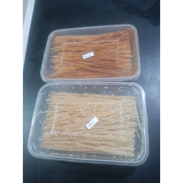 

Mie lidi asin dan pedas