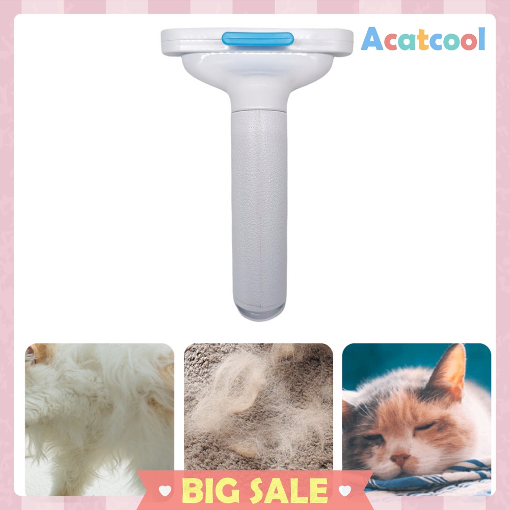 Plastic Hair Removal Comb Dogs Cat Detangler Fur Trimming Dematting Brush