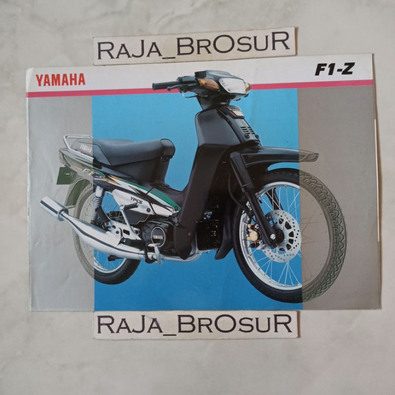 Jual Poster brosur katalog leaflet jadul lawas Yamaha F1Z Force 1Z ...