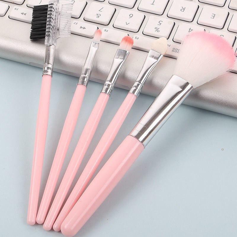 Kuas Make Up 5 Pcs / Make Up Brush / Make Up Tools / Brush / Kosmetik / Make up Set