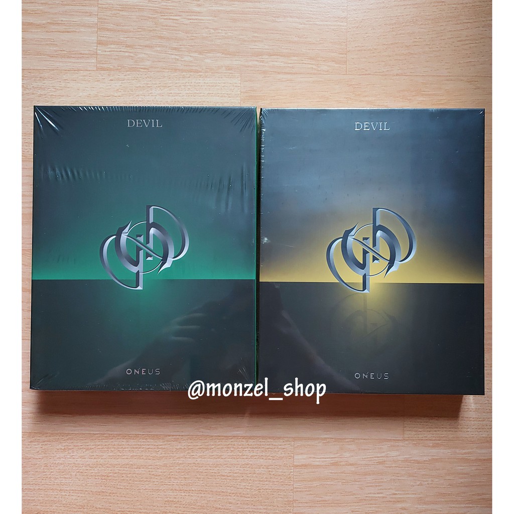 ONEUS - Album Vol.1 [DEVIL] Album Green / Yellow ver Sealed + folded poster
