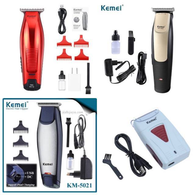 KEMEI DETAILER 3202 5021 5026 KEMEI SHAVER 3202 ORIGINAL HAIR TRIMMER SHAVER ALAT CUKUR RAMBUT 1949