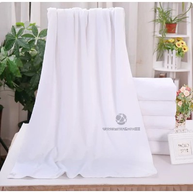 Handuk Mandi Handuk Dewasa Unisex Handuk Hotel Handuk 70X140cm Putih Handuk Katun Perlengkapan Kamar Mandi Berkualitas Daya Serap Tinggi dan Lembut Handuk Murah Terlaris