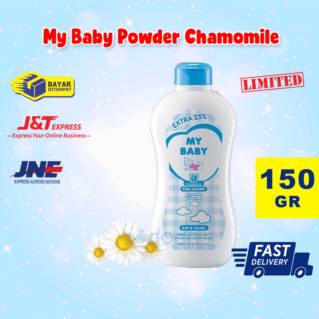 My Baby Powder Chamomile 150 GR - Bedak Tabur Bayi