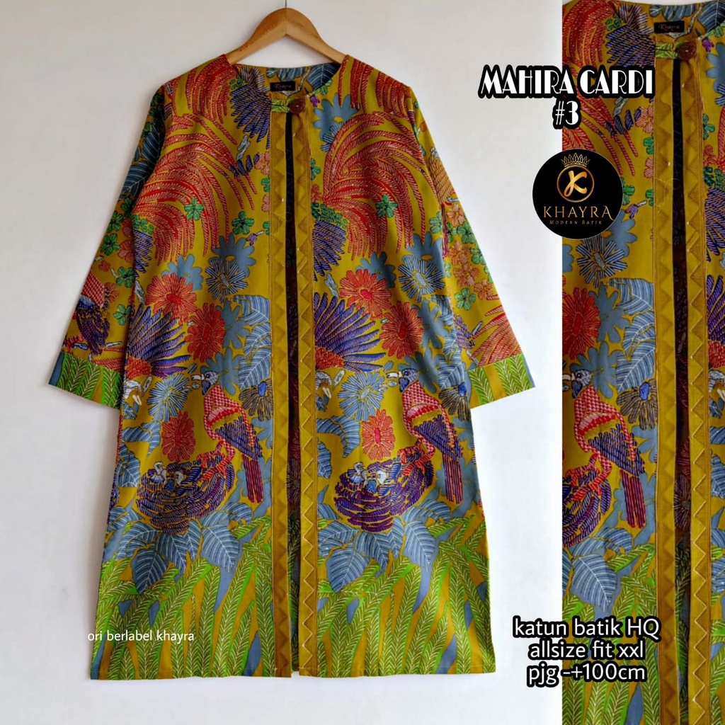 Mahira cardi batik solo