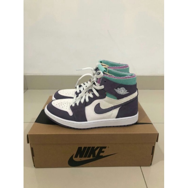 Air jordan 1 High Zoom Tropical Twist SEPATU SNEAKERS NIKE