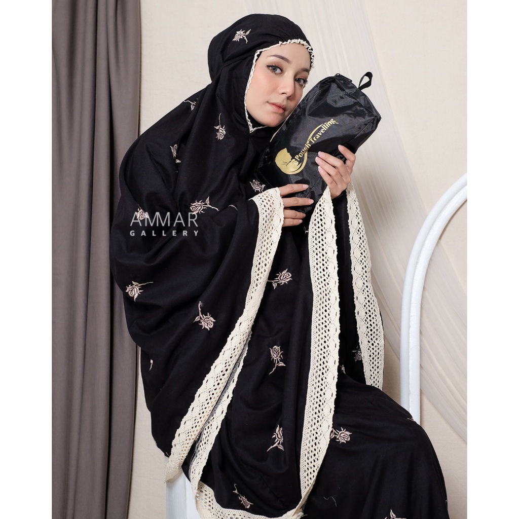 Mukena Dewasa Bordir Tulip/Mukena Bordir