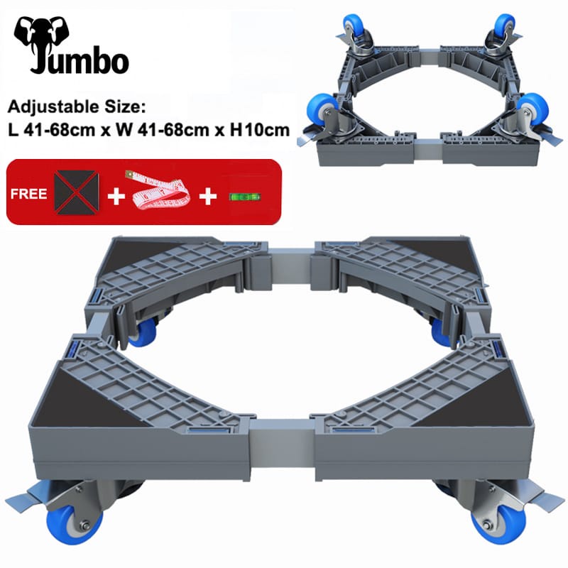 Jumbo Tatakan Kulkas Tatakan Mesin Cuci Multifunction Base Adjustable