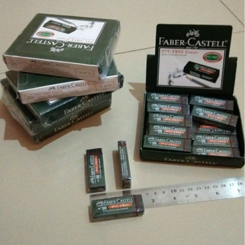 Penghapus Faber Castell Besar 6 cm Alat Tulis Kantor