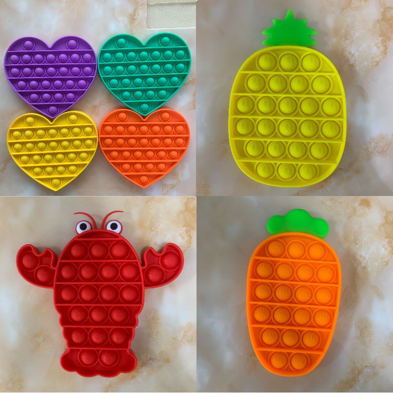 [LOGU] Pop it fidget, Mainan go bang fox mind, Mainan anti stress pop-1