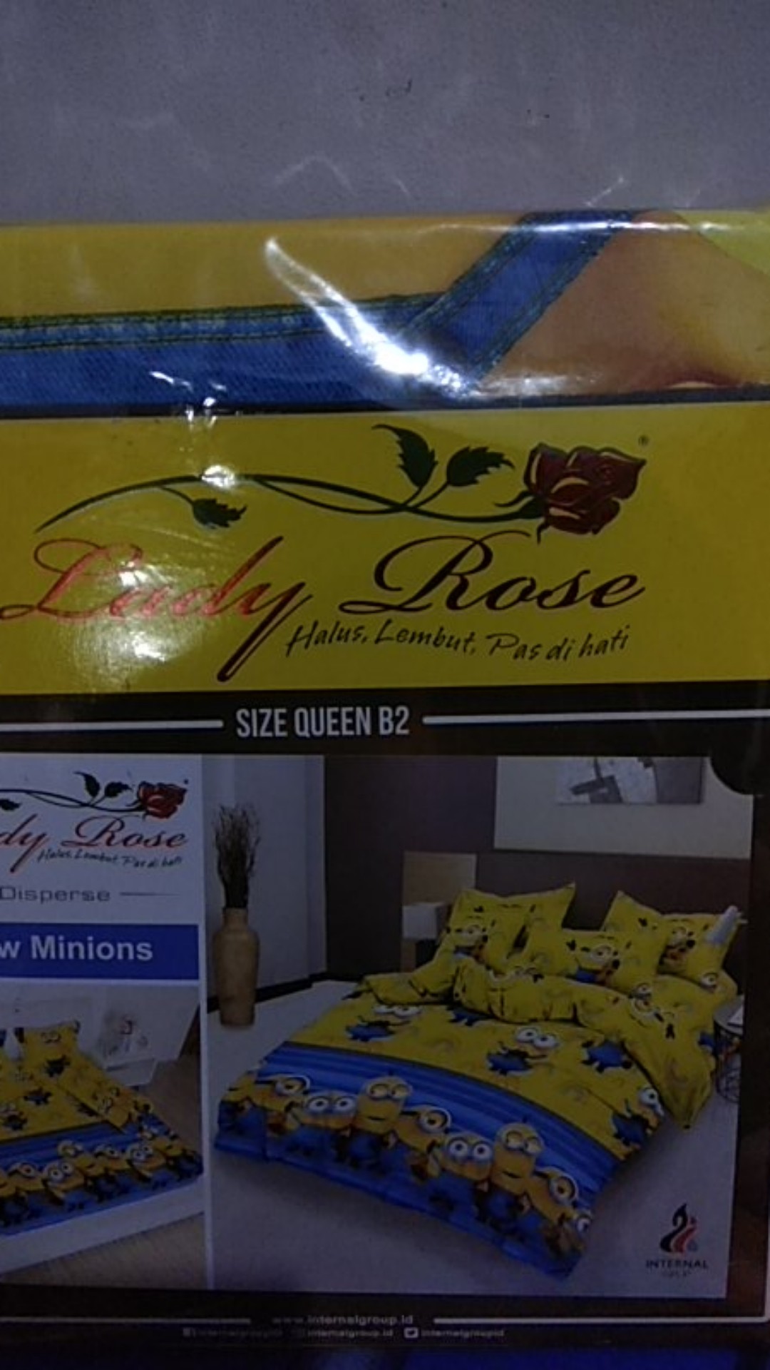 Sprei Lady Rose 160 X 200 Queen Size Berbagai Motif Murah
