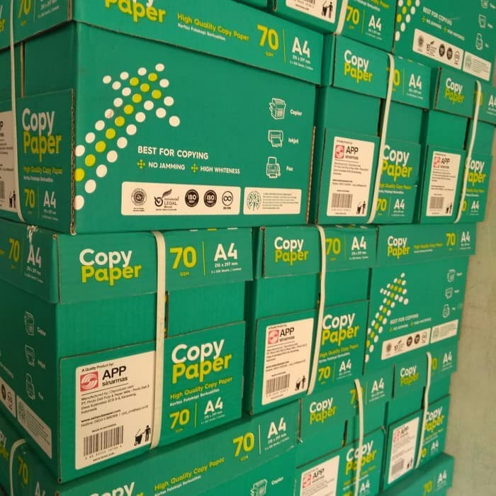 

Kertas HVS A4 Copy paper 70 Gram