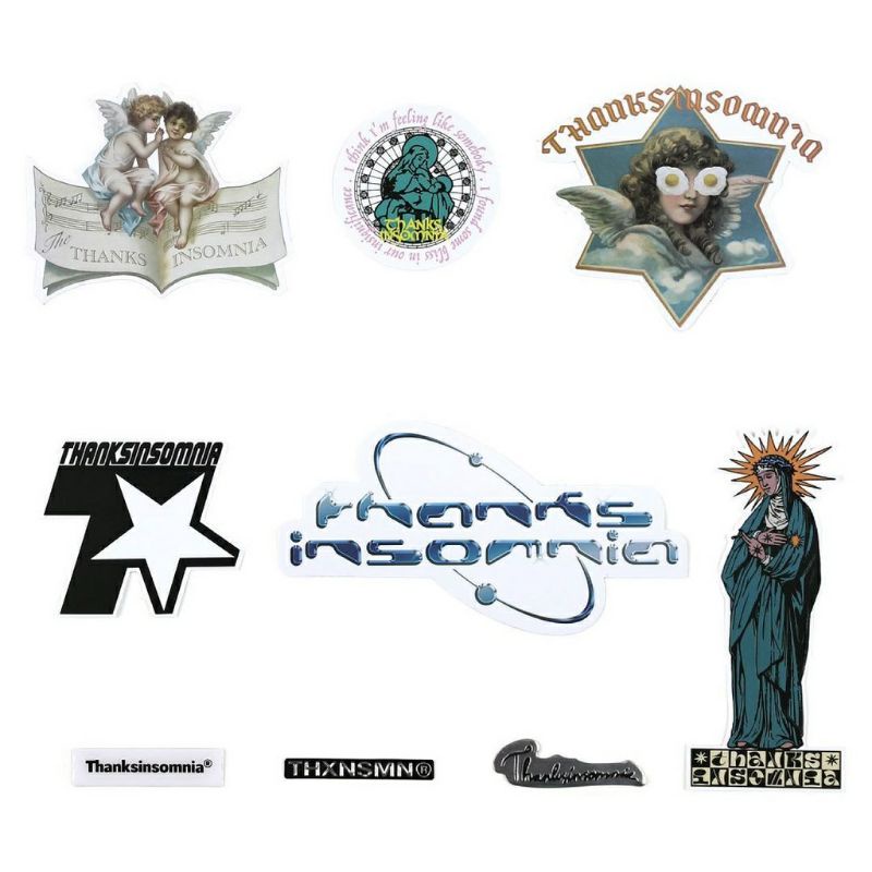 

Thanksinsomnia - stiker pack marguerite