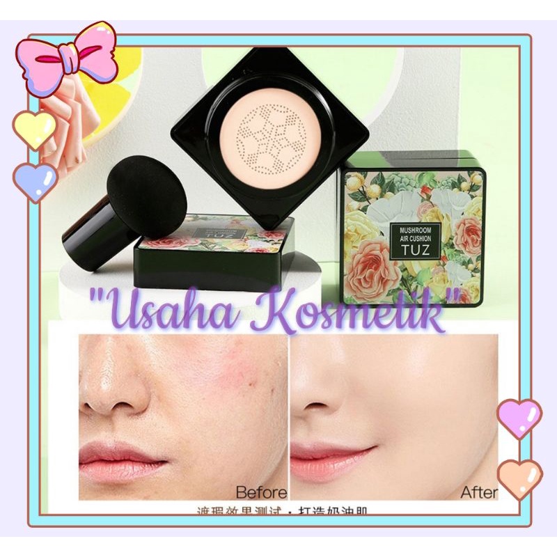 PROMO TUZ MUSHROOM BB CUSHION/CC CREAM AIR CUSHION/MAKE UP ARTIST NATURAL FOUNDATION NO. 0109