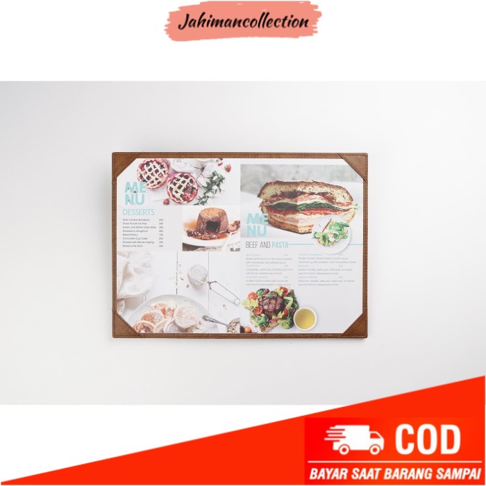 

✨ BISA COD ✨ MENU KULIT ONE VIEW ELEGAN A3