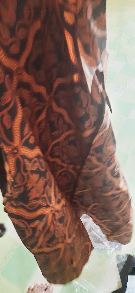 Baju Batik Pria Katun Primis Slimfit Size M L Xl Xxl  Kemeja Batik Modern.