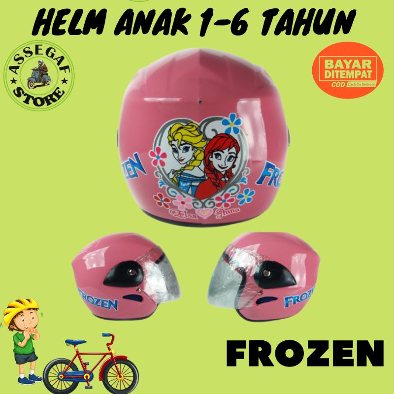 HELM MOTOR SNI ANAK KECIL WANITA DAN LAKI-LAKI
