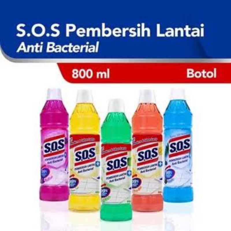 S.O.S Pembersih Lantai 800ml