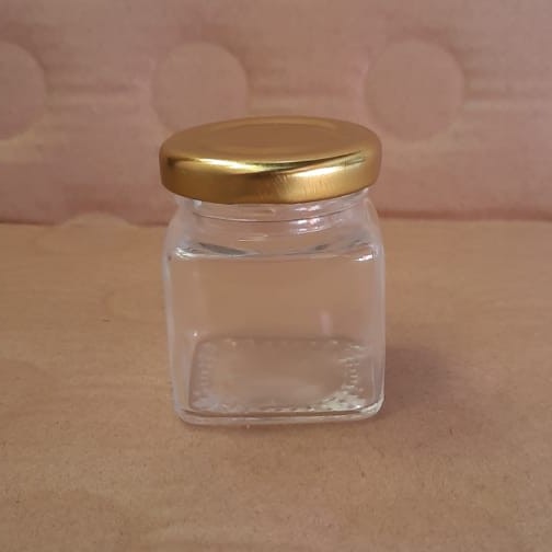 Botol Kaca Kotak 50 ml Import 100% Produk Baru