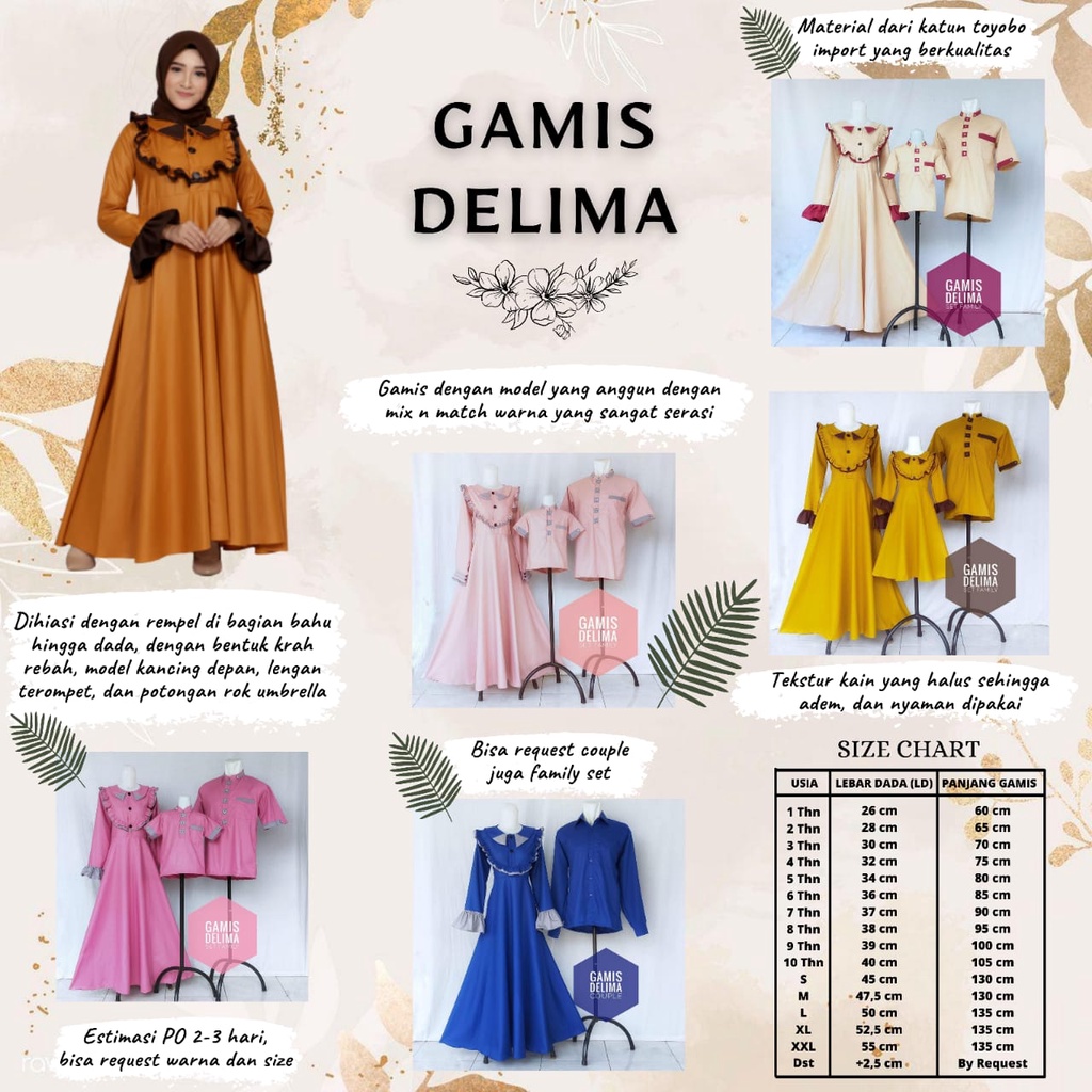 Gamis Delima Maroon | Baju Unik | Gamis lebaran murah | Gamis lebaran keluarga | Gamis couple family | Gamis toyobo | Gamis anak dan dewasa terbaru | seragam lebaran keluarga