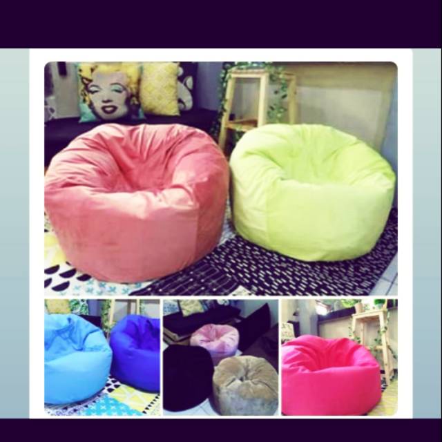 Bean Bag Bulat polos
