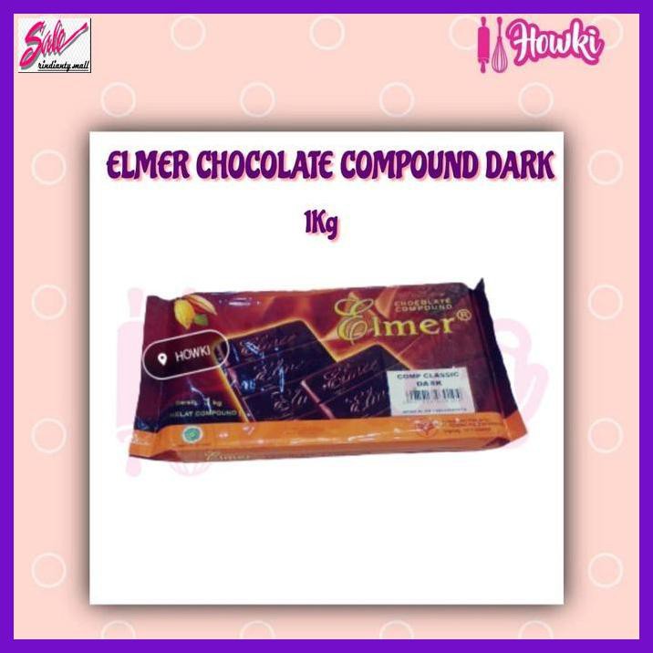 

SAKMACOKLAT- ELMER COMPOUND DARK CLASSIC 1KG -MAKANAN-MINUMAN.